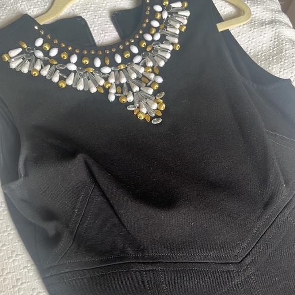Black Embellished Milly Dress - Picture 5 of 5